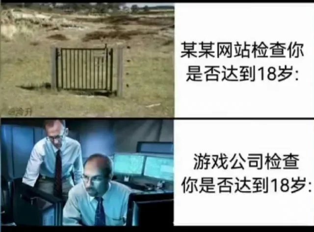 某某网站检查你是否达到18岁：@冷升游戏公司检查你是否达到18岁：
