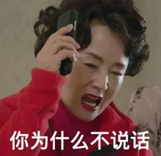 你为什么不说话