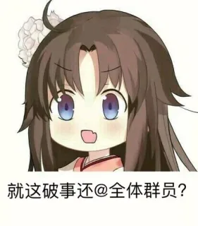 就这破事还@全体群员?