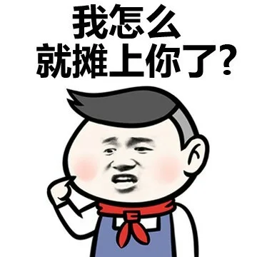 我怎么就摊上你了