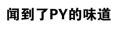 闻到了PY的味道（闻到了PY的味道）