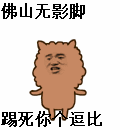 佛山无影脚，踢死你个逗比（佛山无影脚，踢死你个逗比）