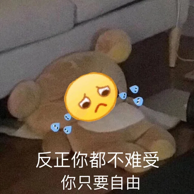 反正你都不难受，你只要自由