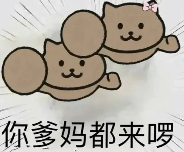 你爹妈都来啰