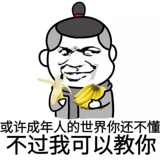或许成年人的世界你还不懂，不过我可以教你