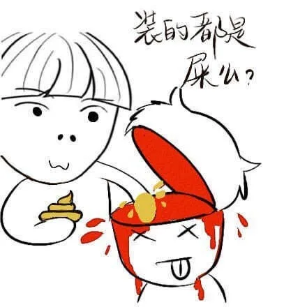 装的都是屎么？
