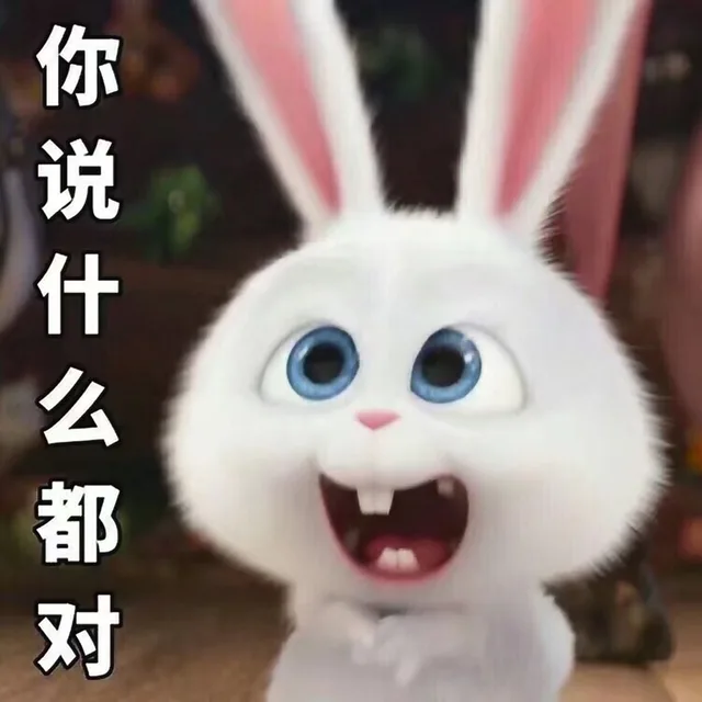 《爱宠大机密》可爱的小白兔字 _爱宠大机密_卡通