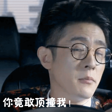 你竟敢顶撞我