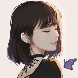 二次元女生头像
