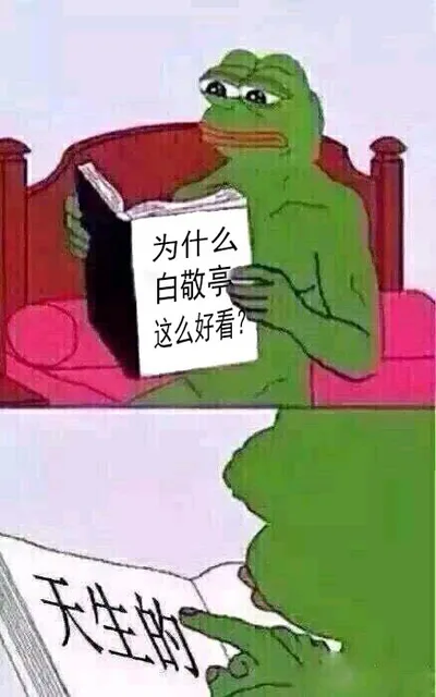 为什么白敬亮这么好看