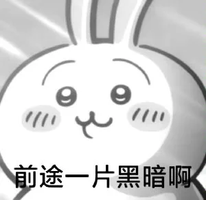 前途一片黑暗啊（前途一片黑暗啊）