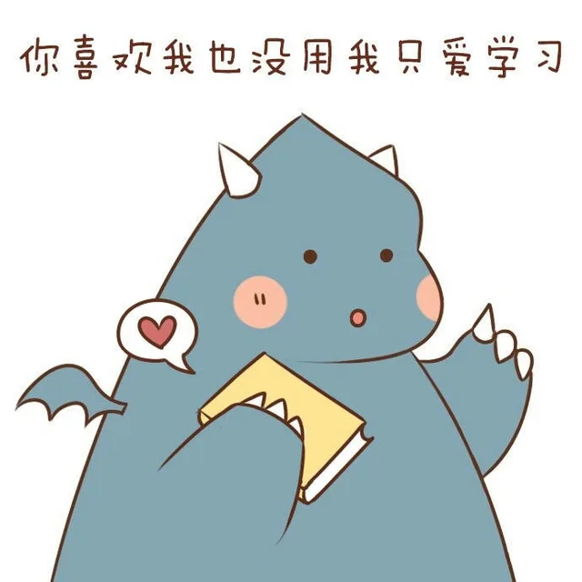 你喜欢我也没用我只爱学习
