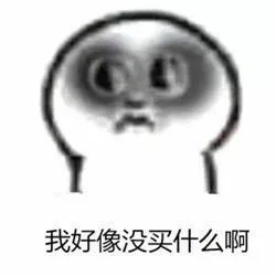 我好像没买什么啊（我好像没买什么啊）