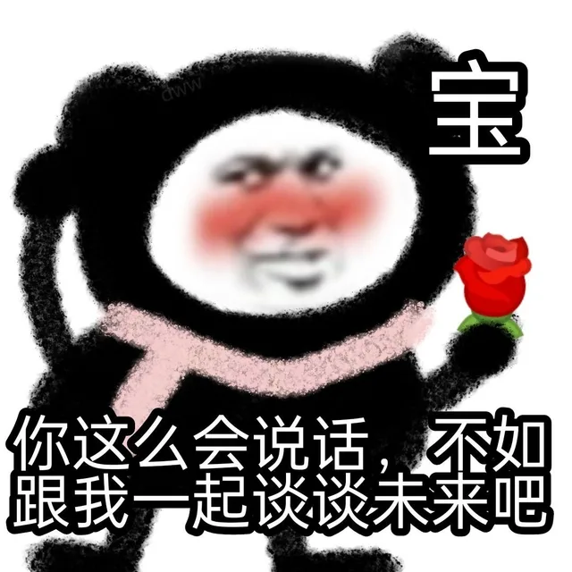 沙雕熊猫头