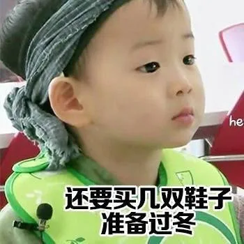 还要买几双鞋子准备过冬