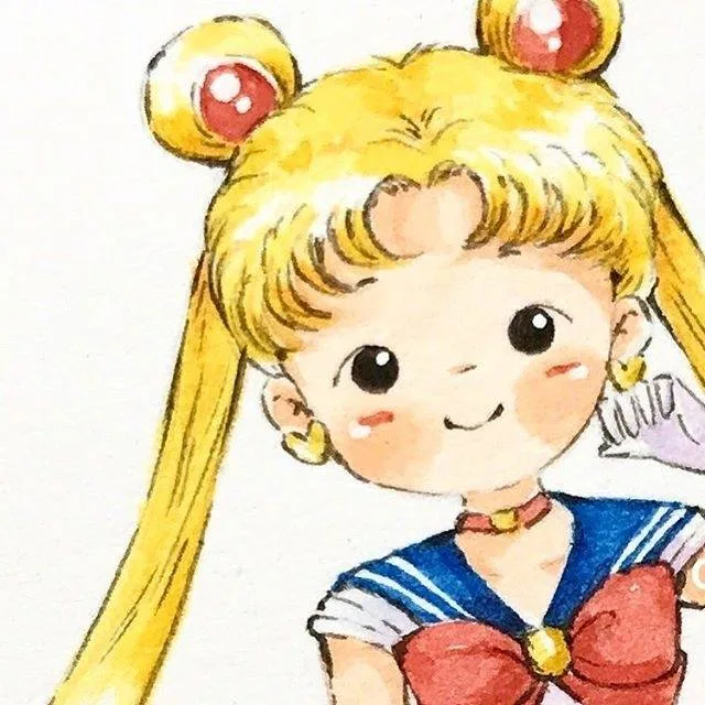 水彩女生头像（水彩女生头像）
