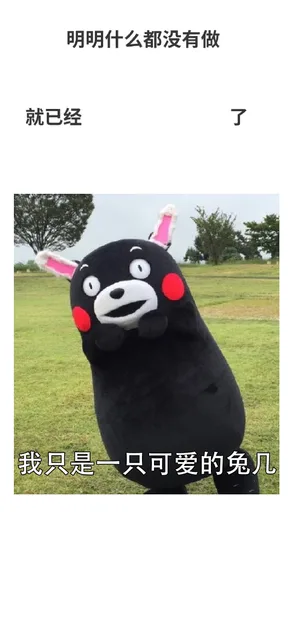 明明什么都没有做就已经了我只是一只可爱的兔几