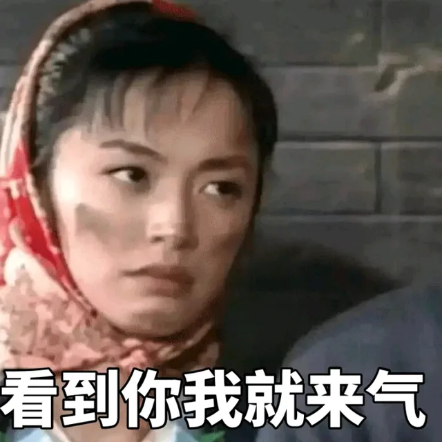 看到你我就来气了