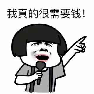 我真的很需要钱！