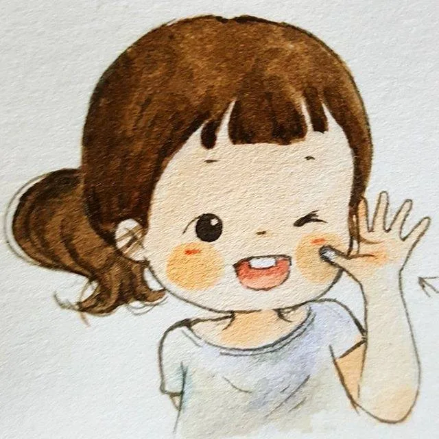 水彩女生头像（水彩女生头像）