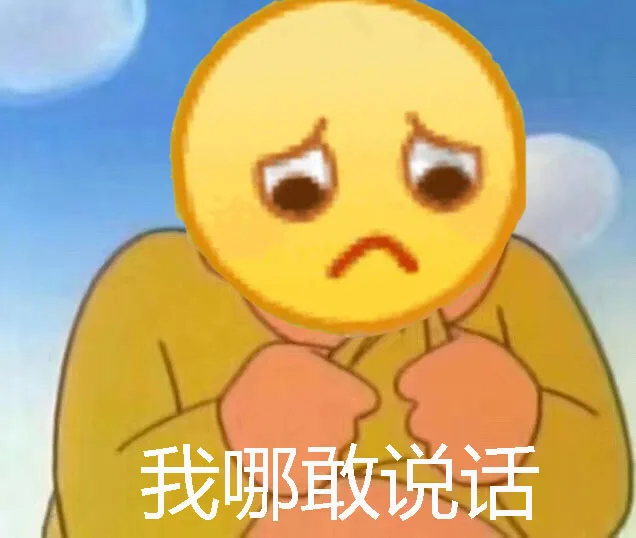 我哪敢说话啊（我哪敢说话啊）