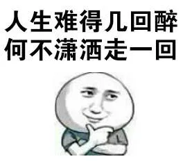 人生难得几回醉何不潇洒走一回