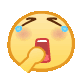 打哈欠小黄脸gif表情包（打哈欠小黄脸gif表情包）