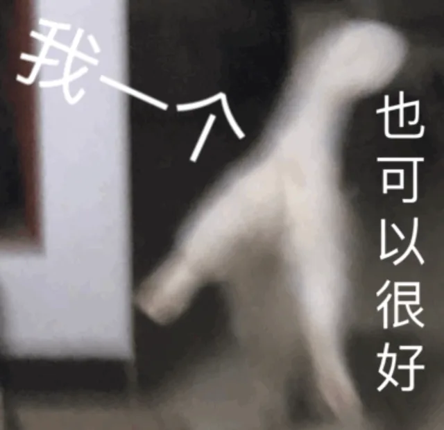 我一个也可以很好（我一个也可以很好）