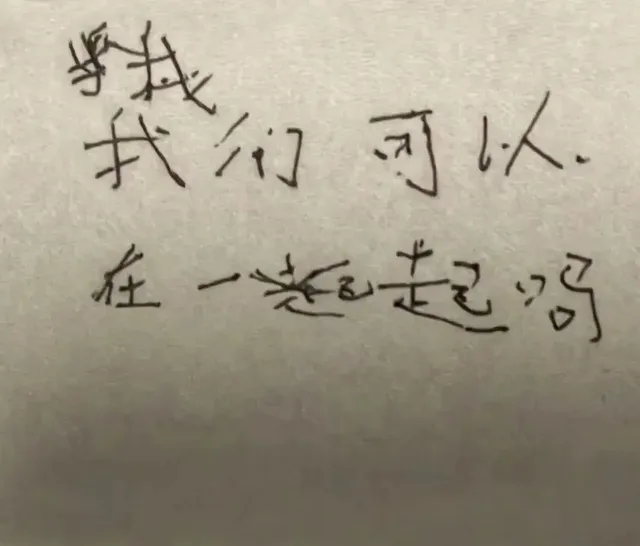 我们可以在一己（我们可以在一己）