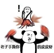 老子手撕你的皮皮虾！