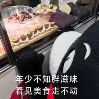 做一只可爱迷人的月半仙女_熊本熊_胖表情包