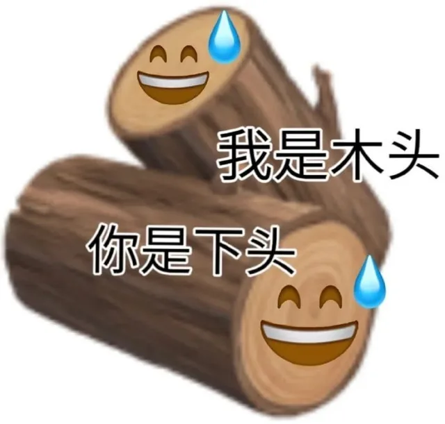 AA 我是木头你是下头