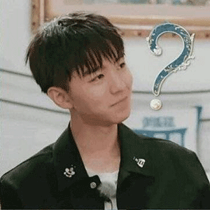 王俊凯？？问号表情包