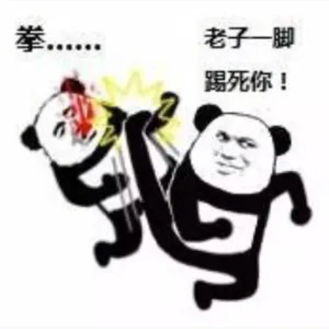拳...老子一脚踢死你