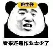 班主任：看来还是作业太少了