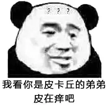 我看你是皮卡丘的弟弟皮在痒吧（我看你是皮卡丘的弟弟皮在痒吧）