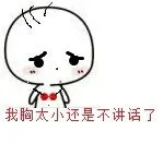 我胸太小还是不讲话了