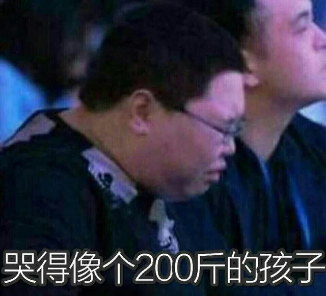 哭得像个200斤的孩子（哭得像个200斤的孩子）