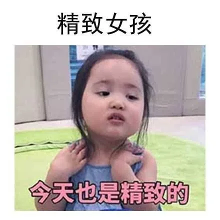精致女孩今天也是精致的（精致女孩今天也是精致的）