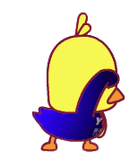 抖音小黄鸭穿圆通快递跳舞 GIF（抖音小黄鸭穿圆通快递跳舞 GIF）