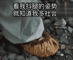 看我抖腿的姿势就知道我多社会动图