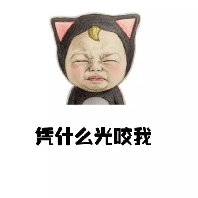 凭什么光咬我