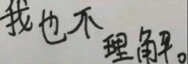 我也不理解