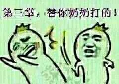 第三掌，替你奶奶打的
