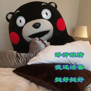 睁开眼睛我还活着挺好挺好