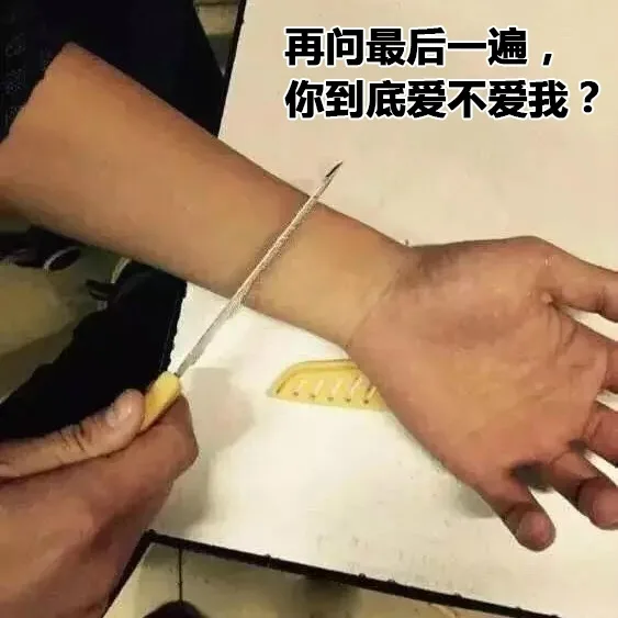 再问最后一遍， 你到底爱不爱我？要不我就死给你看（再问最后一遍， 你到底爱不爱我？要不我就死给你看）