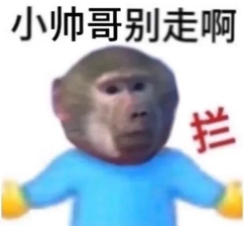 小帅哥别走啊拦（小帅哥别走啊拦）