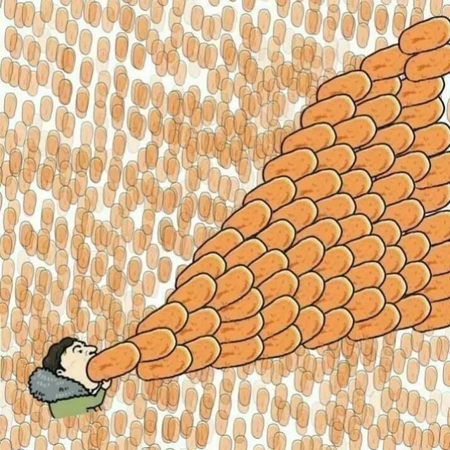 王思聪吃N 个热狗