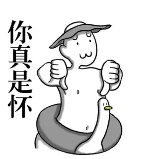 你真是怀