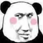 长脸熊猫人沙雕表情包_沙雕_熊猫头_长脸